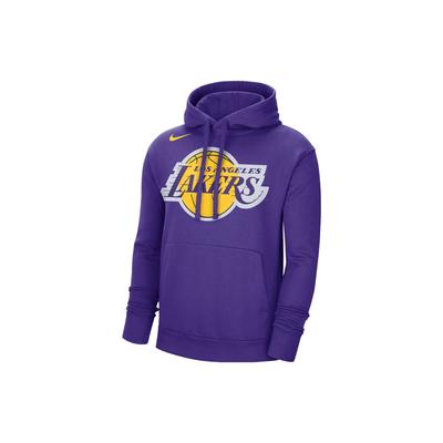 Nike קפוצון פליז NBA לוס אנג'לס לייקרס סגול לגברים Streetwear DN4709-504