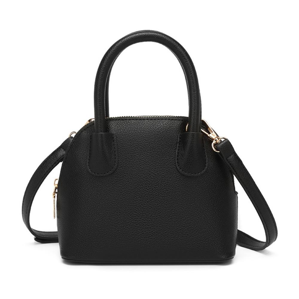 

PU Women Shoulder Bag Portable Ladies Crossbody Bag Elegant Small Square Bag Student чёрный