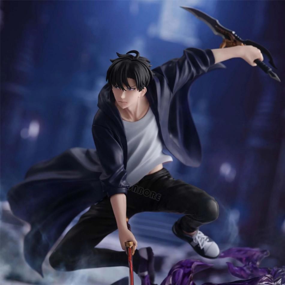 Ισοπέδωση εδάφους shadow king sung jinwoo cheng xiaoyu μοντέλο φορητό διακοσμητικό τραπεζιού φιγούρα δράσης anime συλλογή δώρο