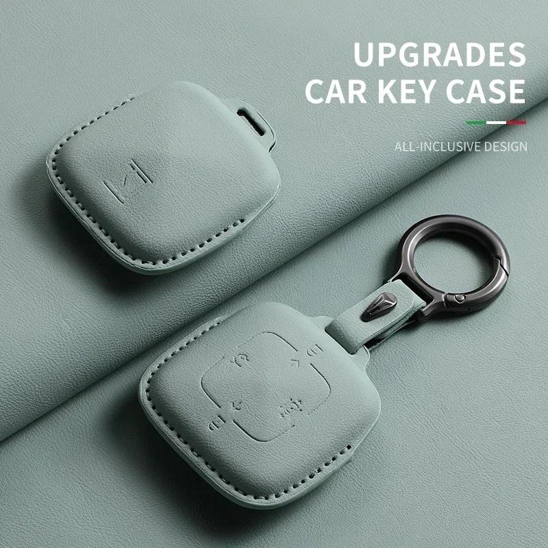 Car Remote Key Case Cover for Zeekr 001 X 007 Zeekr MIX Original Color Car Key Protection Bluetooth Smart Top Grade Shell