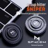 Magnetic Black Tech Stress Relief Fidget Spinner & Card Pusher Toy