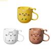 NEW Lovely Kitten Toothbrush Holder And Mouthwash Cup For Kids And Adults Toothbrush Cup Bathroom Cups