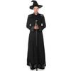 Classic Black Wizard Costume For Men Perfect For Halloween Parties And Cosplay Events