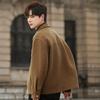 Men's Coat Autumn and Winter Wool Woolen Jacket High-end Ruffian Handsome Casual Top