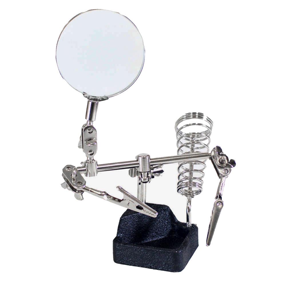 Workbench with Magnifying Glass for Mobile Phone Motherboard and Circuit Board Repair
