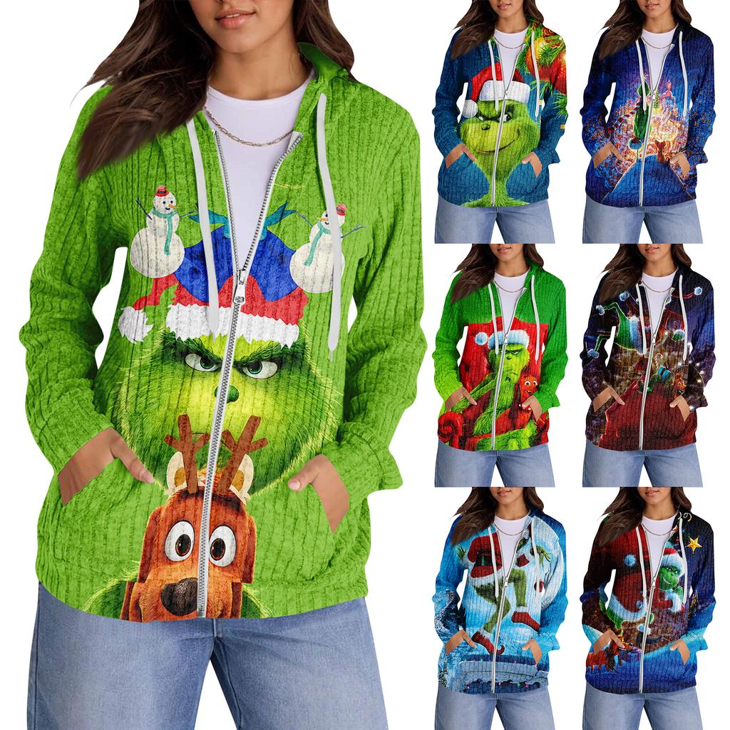 Mikiny pro ženy Trendy topy Ležérní Podzimní Móda Mikina s dlouhým rukávem S kapsami Svetr Lehký