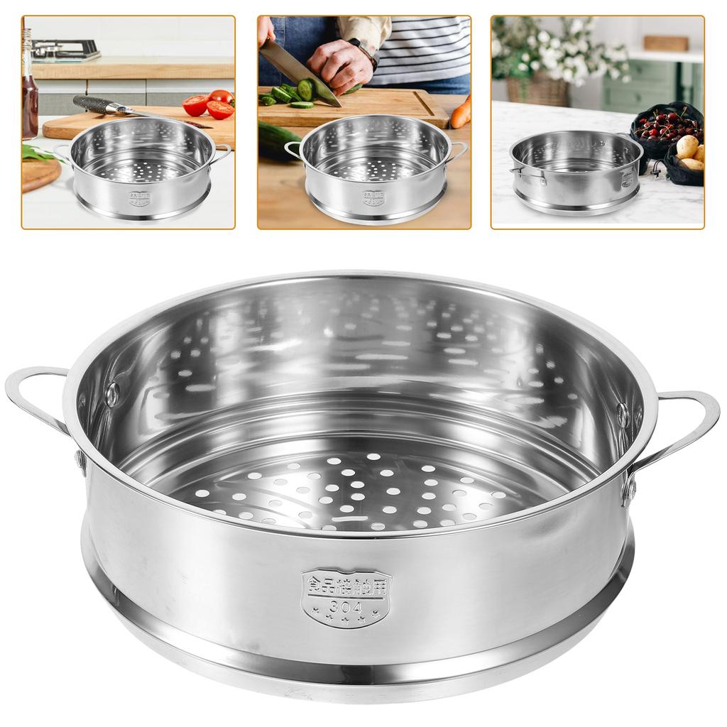 Topf Dämpfen Edelstahl Dämpfkörbe für Regale Küchenbedarf Wok Heißluftfritteuse