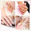 Nail Gel Set Gel Builder Nail Set with Extension Gel Nail Extension Forms Nail Lamp Nail File for Nail Manicure Beginner Starter Set