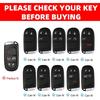 Silicone 392 key fob cover with Key chain Compatible with Charger Durango Challenger RAM 5 buttons (yellow)