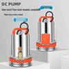 DC 12V Submersible Pump - Battery-Powered Water Pump for Household, Car, and Small Agricultural Irrigation.