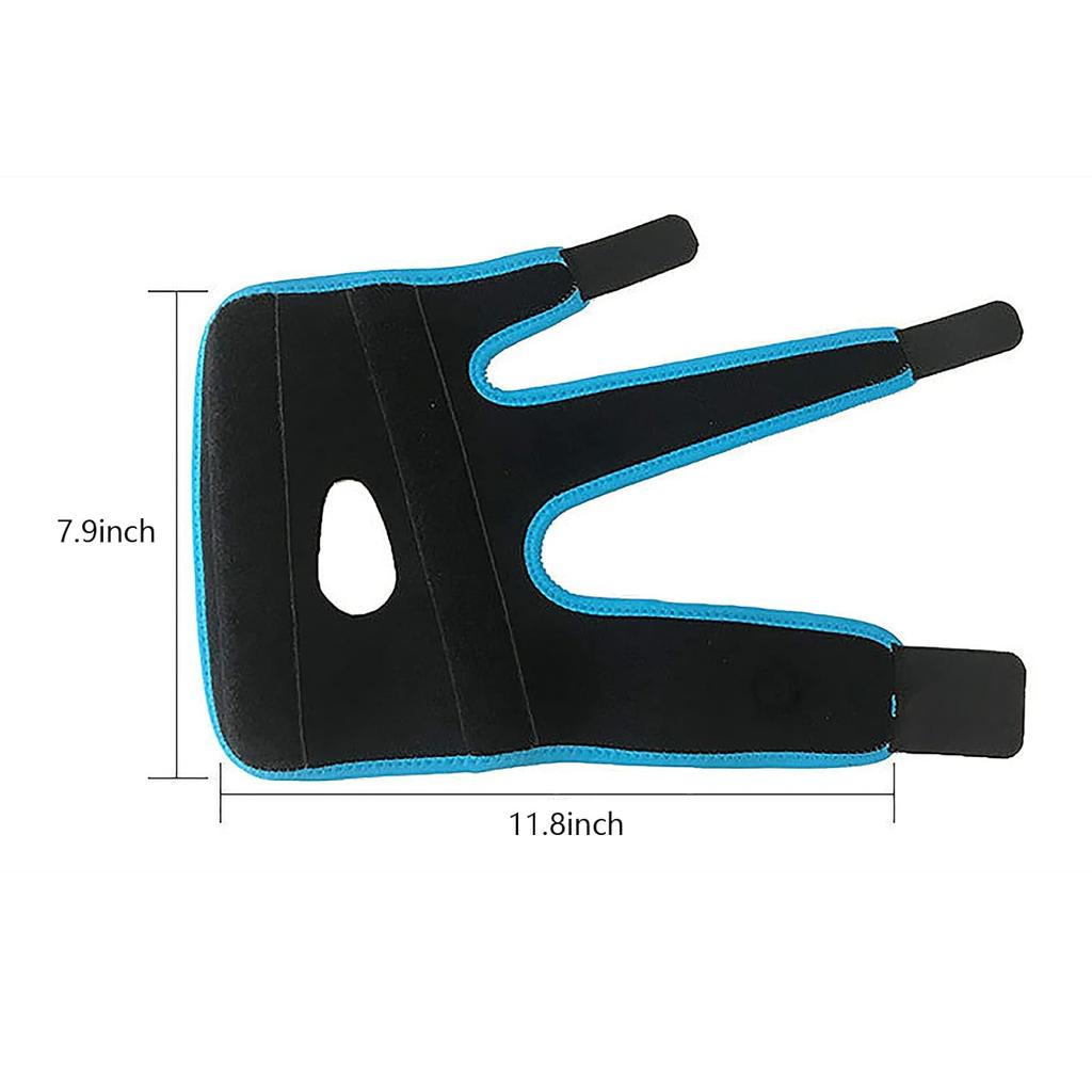Finger Splint Adjustable Two Finger Stabilizer Straightener Immobilizer Hand Support Brace for Arthritis Fracture Broken Dislocated Trigger Finger