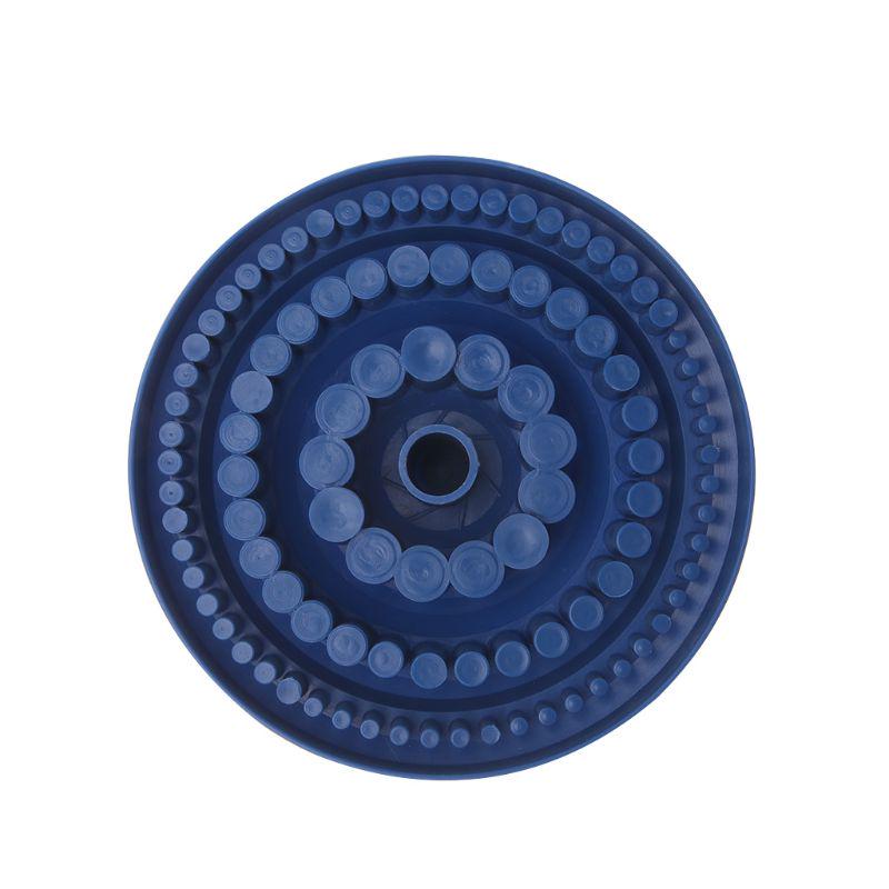 100pcs Hole Drill Bit Storage Case Holder Round Shape Hard Plastic Organizer Stand 1-13mm