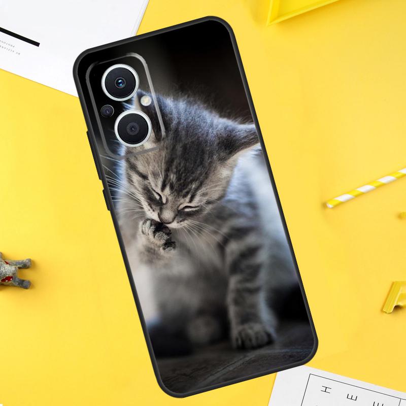 Kitted Cats Cute For OPPO Reno 14 13 12 11 10 Pro 8T 11F 12F 13F 14F 7 8 Lite OPPO Find X9 X8 X6 X5 Pro Case