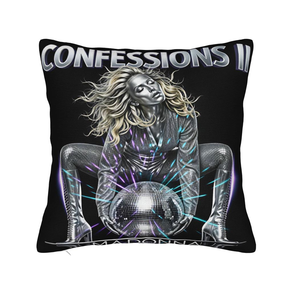 M-Madonna Confessions I Feel So Free Pillowcases Kawaii Pillow Case For Sofa Home Decor Soft Pillow Cover
