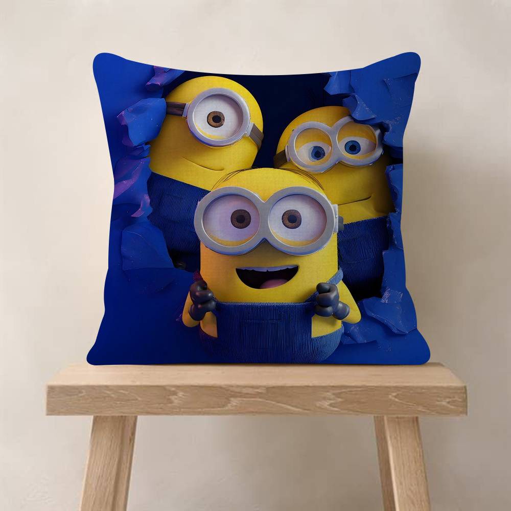 Classic Movie MMinion Yellow Banana Cushion Cover Decorative Pillow Sofa Home Decor Case Pillow Cases