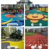 Grânulos de Borracha Coloridos para Pistas & Parques Infantis - Feitos de Pneus Reciclados