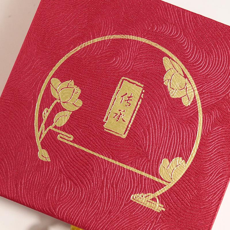 Heritage Series Gold Tassel Jewelry Box for Bracelets, Necklaces, and Jade Pendants