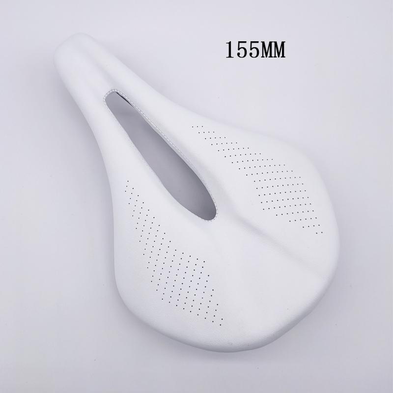 

2024NEW Pu+углеродное волокно шоссейное седло для горного велосипеда седло для мужчин велосипедное седло для трейлового комфорта гоночное сиденье красное белое