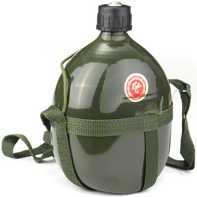 1.5L Army Military Outdoor Camping Trip Cycling Aluminum Water Bottle Canteen