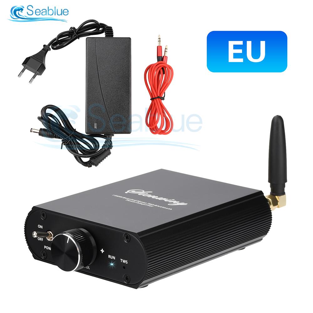 

100 Вт Bluetooth 5.3 Підсилювач з чіпом TPA3116 DC 12-24 В Bluetooth/USB/AUX/TWS Вхід Керування через додаток для колонок домашнього кінотеатру