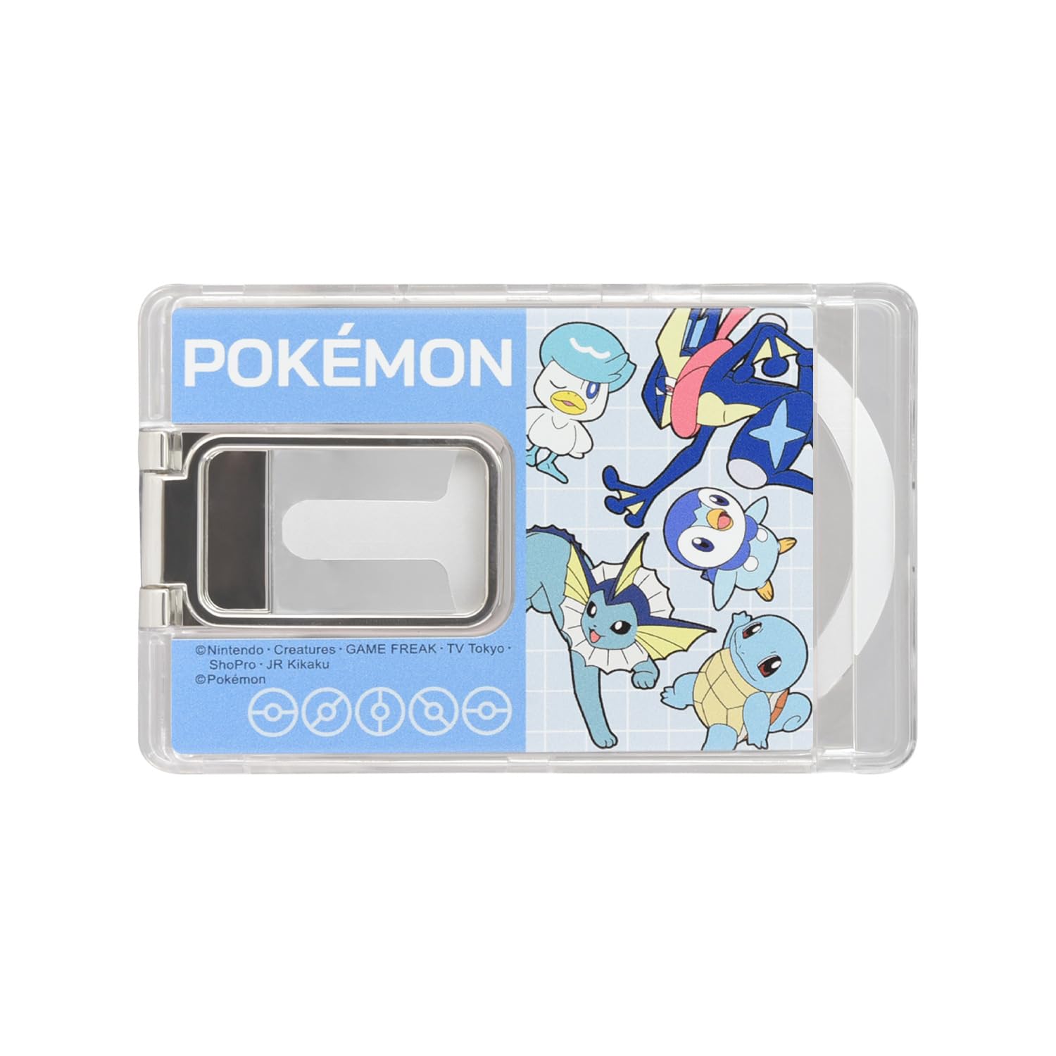 

Gourmandise MagSafe Compatible Card Case with Stand Pokémon (Water Type) POKE-981B