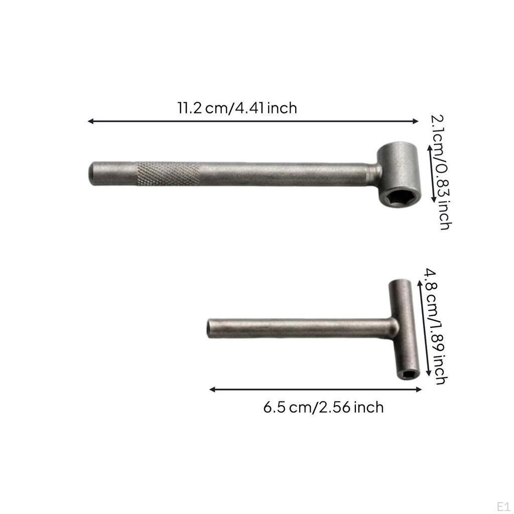 2 Pieces Valve Adjustment Tool Set Clearance Adjuster Portable Tappet for