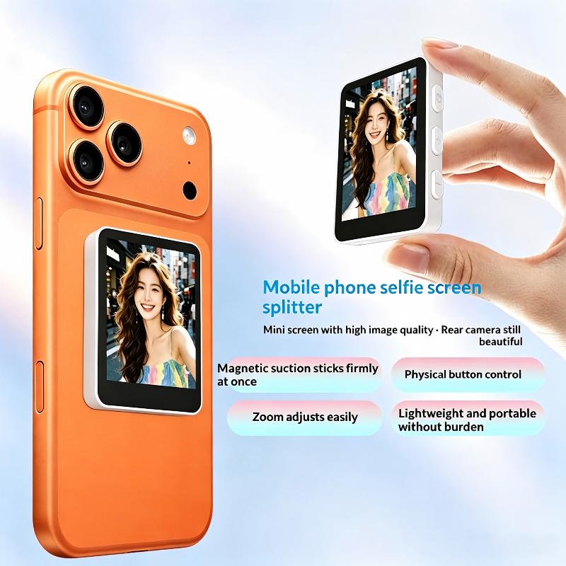 Kabelloser Monitor Rückfahrkamera-Bildschirm Smartphone Selfie Magnetischer Bildschirm Für Vlog Live-Stream Videoaufnahme Outdoor Selfie-Werkzeug