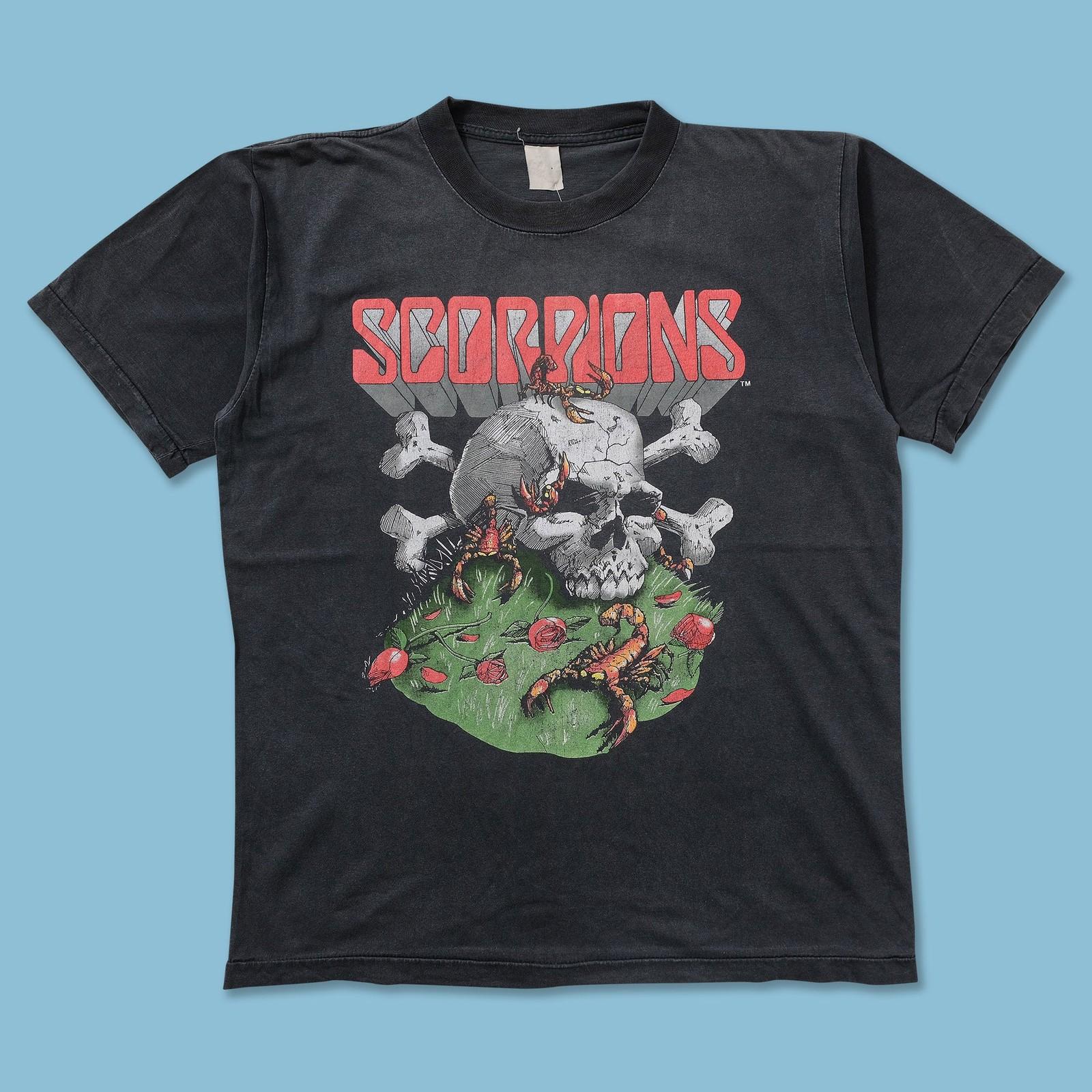 Scorpions metal band black T-Shirt unisex classic style QT4883 L
