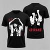 BTS Arirang Design Double Sided T-shirt 2026 World Tour Summer Pure Cotton T-shirt Men's Women's Y2k Clothing Oversized Shirt