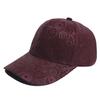 Women's Jacquard Pattern Baseball Cap - Sun Protection Duckbill Hat for Outdoors