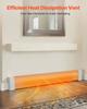 Baseboard Heater Covers, Premium Series 1527 mm Standard Electric Heating Unit Front Cover for Home Improvement, Heavy-duty Steel, Easy Installation