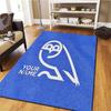 Sheffield Wednesday Football Club Custom Name Carpet Rug for Living Room Bedroom Home Sofa Decoration,Kids play Non-slip Floor Mat