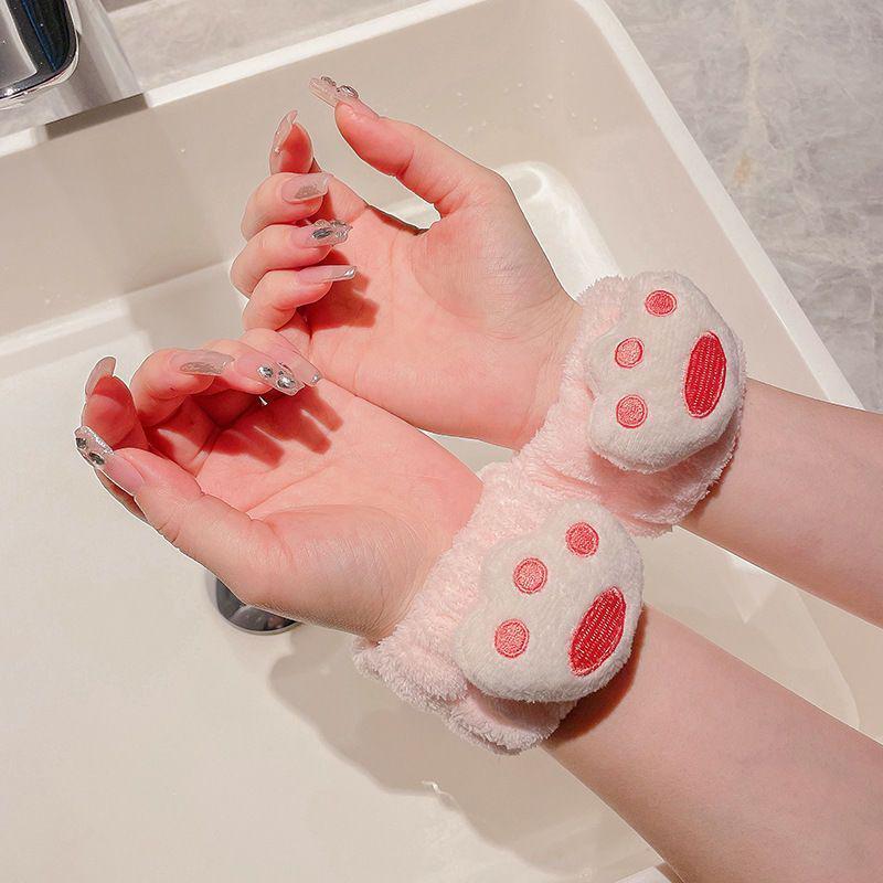 Waterproof Face Washing Wristband: Absorbent, Moisture-Proof Sleeve & Splash-Resistant Bracelet