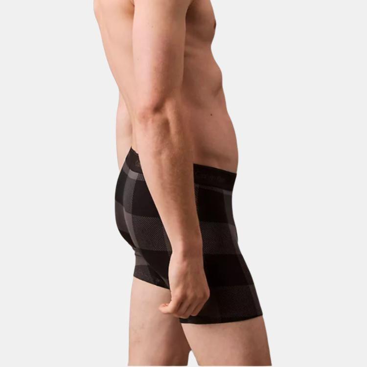 Calvin Klein Plaid Minimalist Comfortable Boxer Briefs Men underwear Buffalo-Plaid NB4246-021