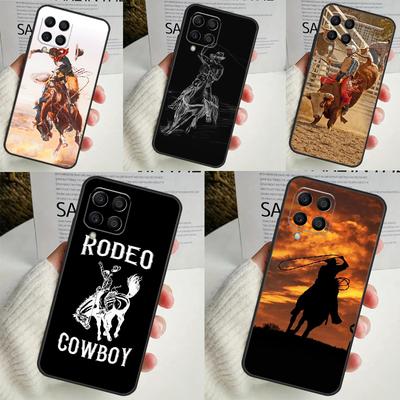 Extreme Sport Rodeo Cowboy Lasso For Samsung Galaxy M13 M33 M53 M12 M32 M52 M14 M34 M54 M20 M51 M21 M30s M31s M15 M55 Case