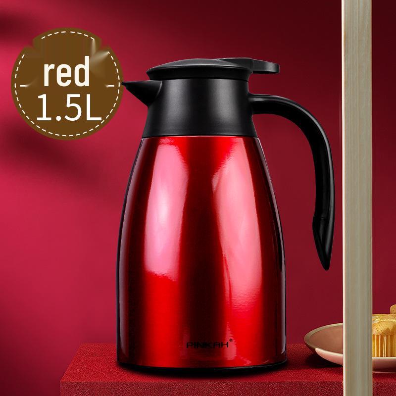 Pinjiajia Stainless Steel Insulated Thermos Flask: Large Capacity for Home or Office