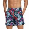DATIFER Short de Sport pour Homme Maillot de Bain Nouveau Style Polyester Impression Fitness Pantalon de Plage Surfing Maillot de Bain