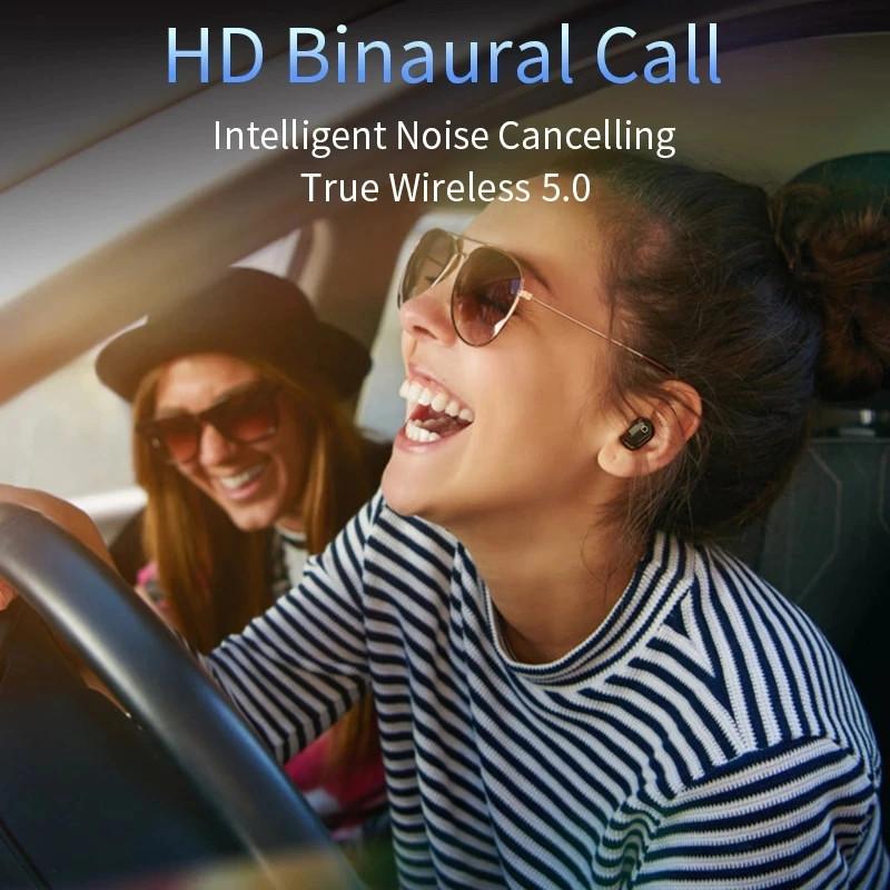 A6S Plus Wireless Bluetooth Headsets Earphones Stereo Headphones Sport Noise Cancelling  Earbuds For All Smart Phone