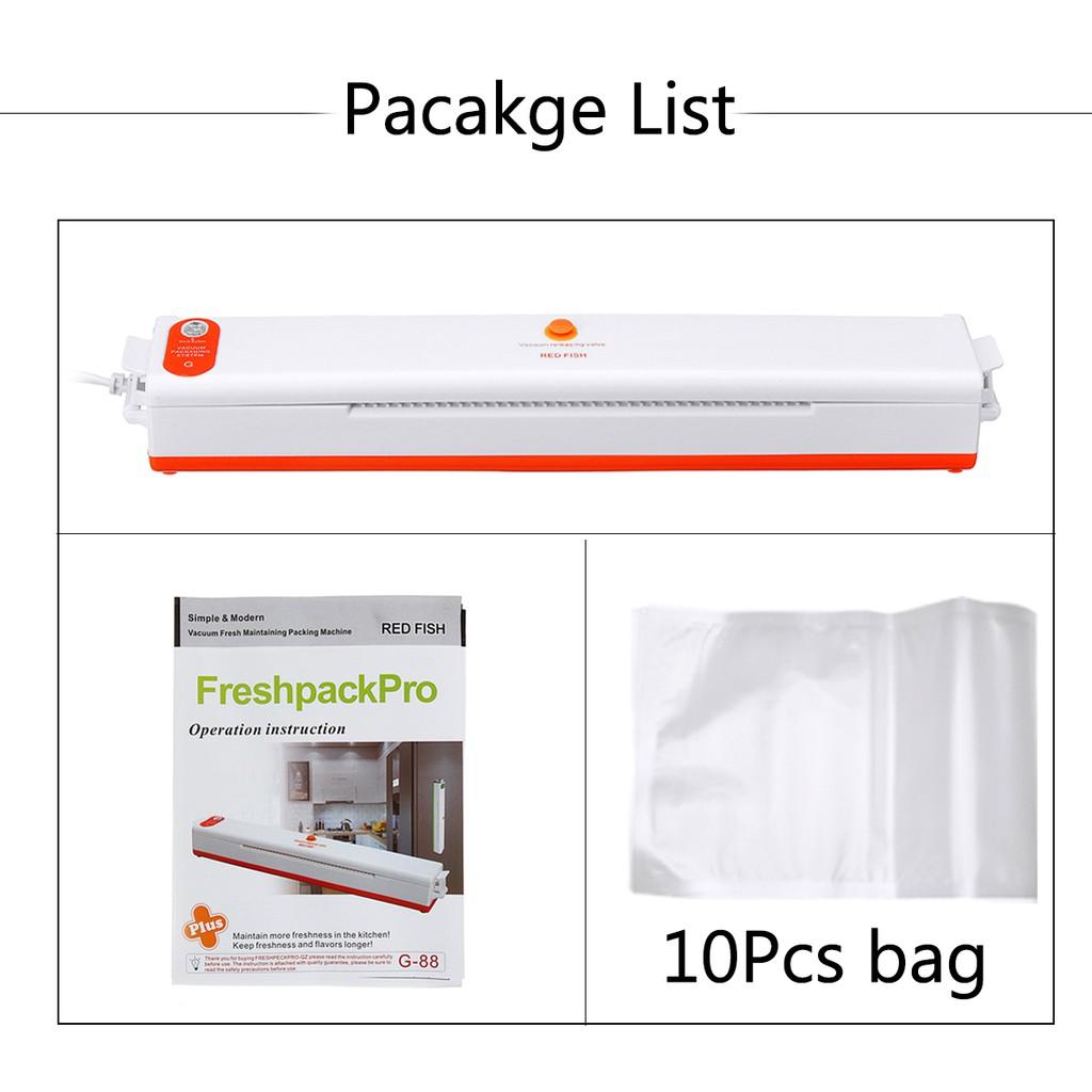 220V Vacuum Food Sealers Kitchen Appliances Vacuum Packing Sealing Machine Packages Packer