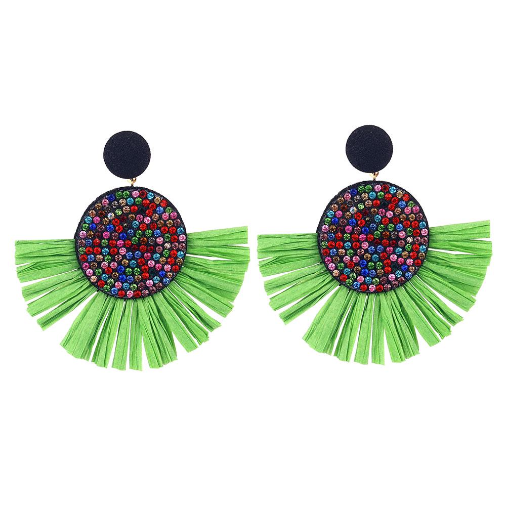 2024 Bohemian Queen Lafite Cic cercei cu picătură de cristal colorate Bijuterii de modă pentru femei Cadouri de petrecere