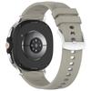 Flexible Silicone Watch Band Straps With Leather Accent For 40mm 44mm 46mm Models Comfortable Daily Wear Gym To Office