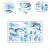 Animals Wall Sticker,Undersea Marine Sticker,Background,under The Sea Decal for