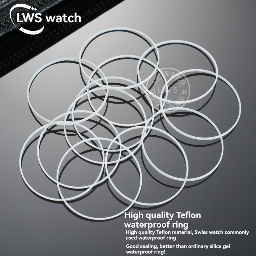 For Citizen Blue Angel AT8020 J8087 E610 AT8020-03L/54L Series Back Cover Bottom Caver Waterproof Ring White Sealing Rubber Ring
