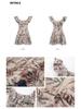Spring/Summer 2026 French Retro Floral Off-Shoulder Waist-Cinched A-Line Dress