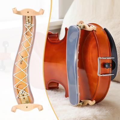 Geige Schulterstütze Musikinstrumentenzubehör Holz Komfortabel Verstellbar Teil