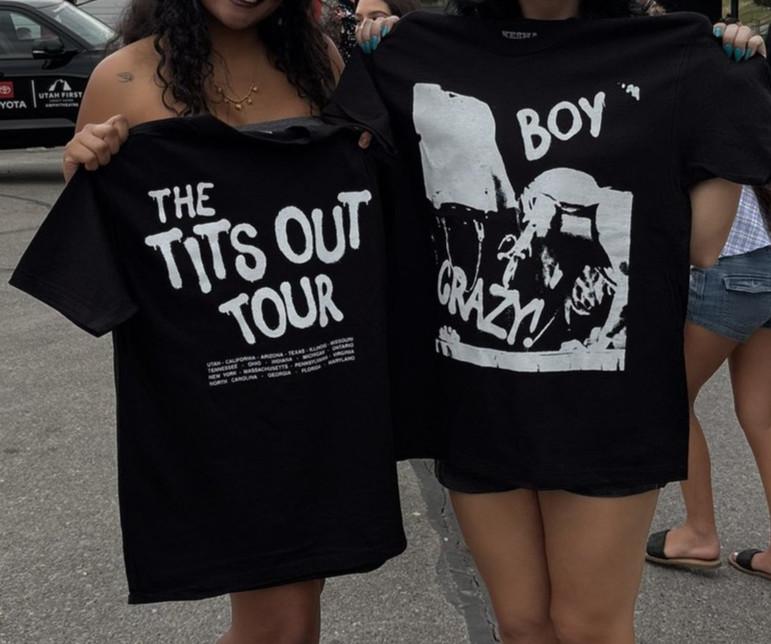 Kesha Boy Crazy Tits Out Tour T-Shirt Unisex 2 Sides S-5XL XL
