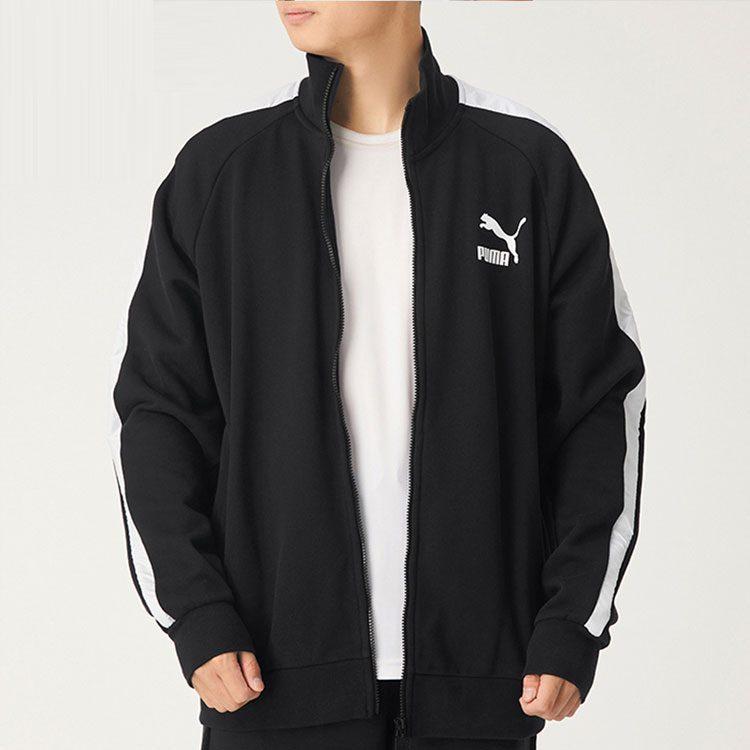 PUMA Jackets Men's Black Stand Collar Moderate Other 530268-01