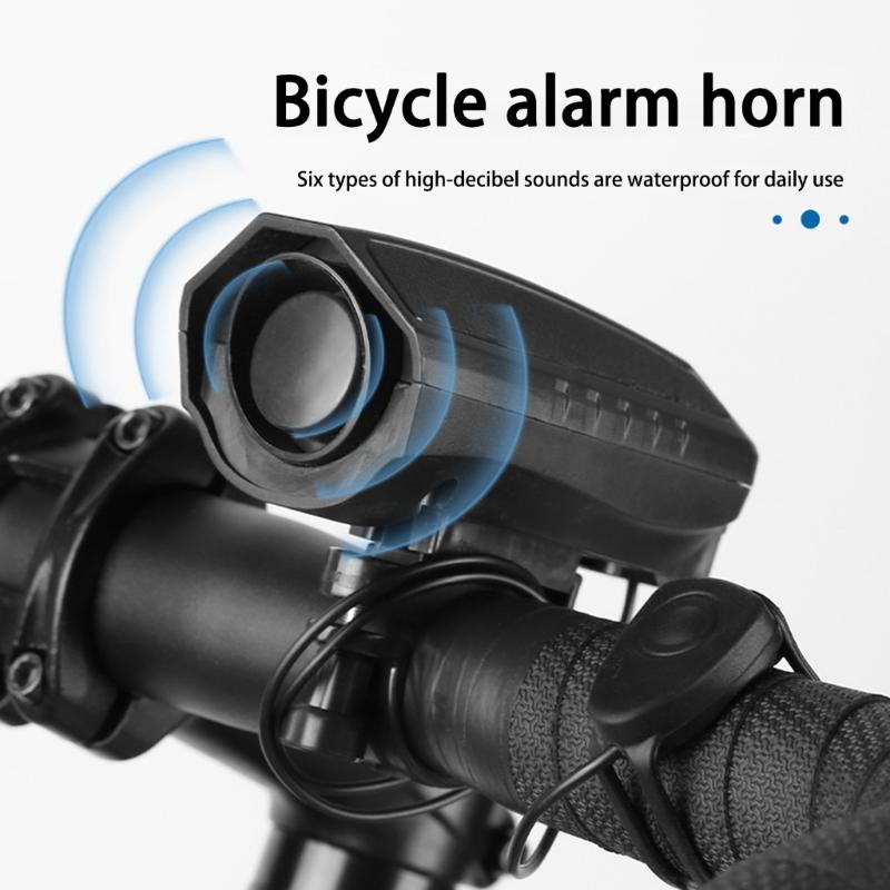 Electric Bike Horn Regulable Volumes Horn Commuters Waterproofed Horn Suitable for Mountain Cycling