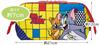Skater Tom & Jerry Cosmetic Pouch, Small Item Pouch, ZGAP1-A