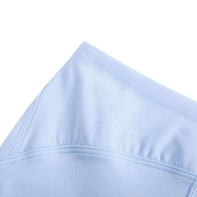 Nike Mid Rise Elastic Solid Color Leggings Kids bottoms Bale-Blue NY2412177GS-002